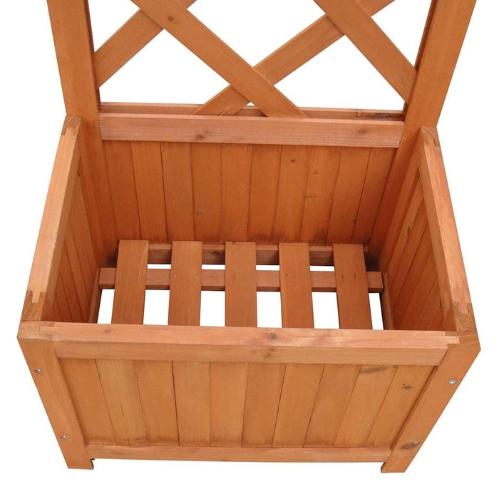 Spalier cu mască ghiveci 40 x 30 x 135 cm - WALTI WALTI