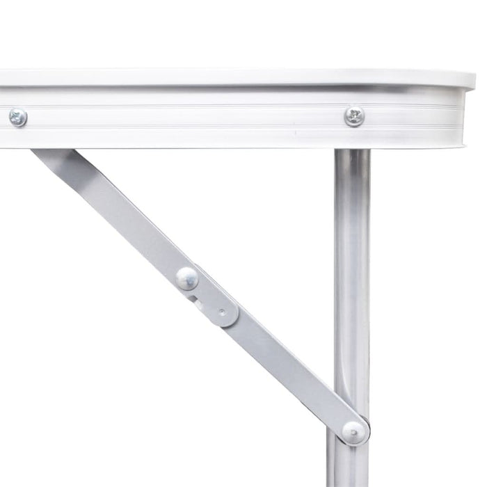 Masă camping din metal pliabilă 80 x 60 cm - WALTI WALTI