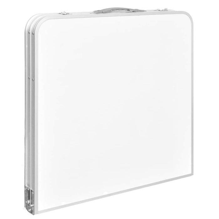 Masă camping pliabilă reglabilă în înălțime, 120x60 cm aluminiu - WALTI WALTI