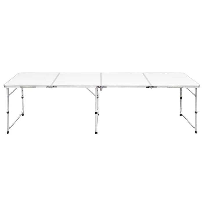 Masă camping din aluminiu reglabilă 240 x 60 cm - WALTI WALTI