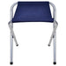 Set camping masă reglabilă înălțime/4 scaune pliabile 120x60 cm - WALTI WALTI