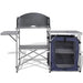 Bucătărie de camping pliabilă, cu paravânt, aluminiu - WALTI WALTI