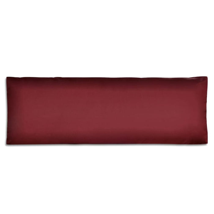 Pernă de spate tapițată, roșu vin, 120 x 40 x 10 cm - WALTI WALTI