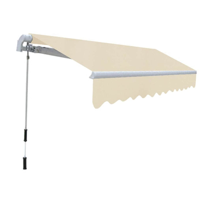 Cadru copertină 4x3 m, aluminiu, cu rulare automată WALTI