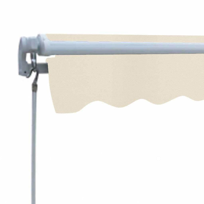 Cadru copertină 4x3 m, aluminiu, cu rulare automată WALTI
