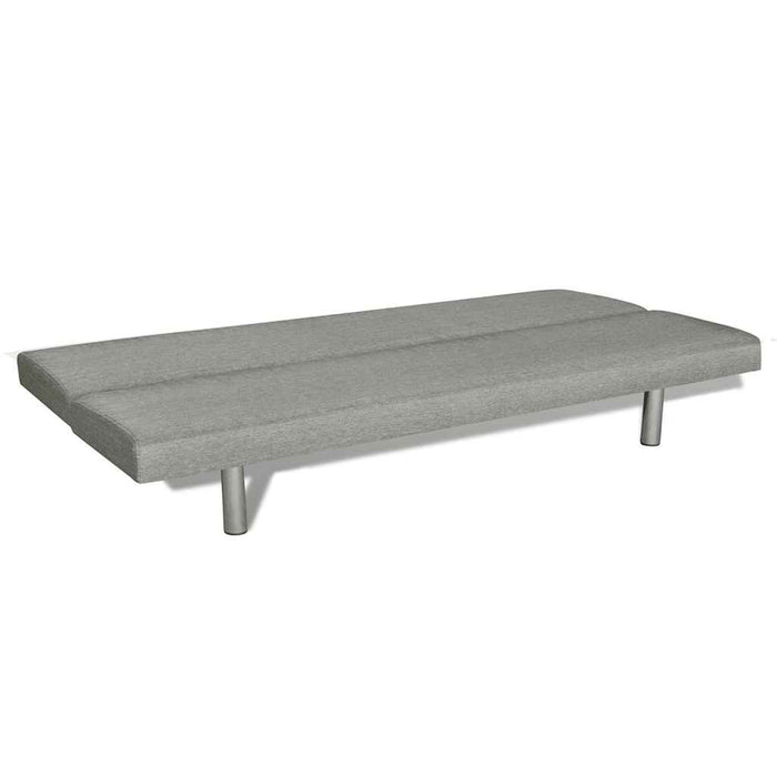 Canapea extensibilă, gri, poliester WALTI