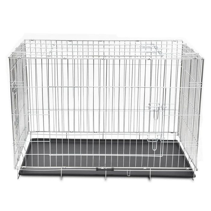 Cușcă pentru câini pliabilă, metal, XXL - WALTI WALTI