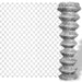 Gard legătură din plasă, argintiu, 25 x 1,25 m, oțel galvanizat - WALTI WALTI