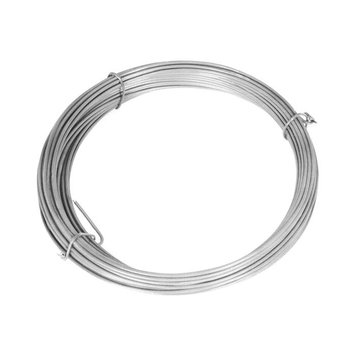 Gard din plasă cu stâlpi, argintiu, 15x1,25 m, oțel galvanizat - WALTI WALTI
