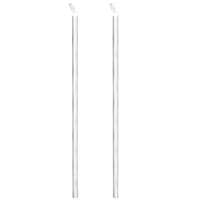 Gard din plasă cu stâlpi și țăruși, 15x1,5 m, oțel galvanizat - WALTI WALTI