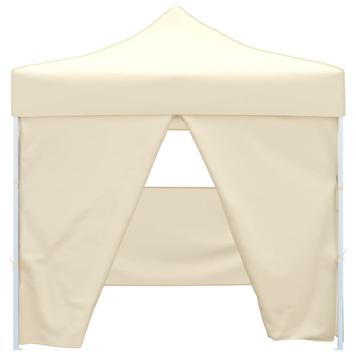 41464 vidaXL Cream Foldable Tent 3 x 3 m with 4 Walls - WALTI WALTI