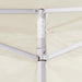 41464 vidaXL Cream Foldable Tent 3 x 3 m with 4 Walls - WALTI WALTI