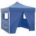 41466 vidaXL Blue Foldable Tent 3 x 3 m with 4 Walls - WALTI WALTI