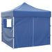41466 vidaXL Blue Foldable Tent 3 x 3 m with 4 Walls - WALTI WALTI