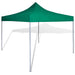 41467 vidaXL Green Foldable Tent 3 x 3 m - WALTI WALTI