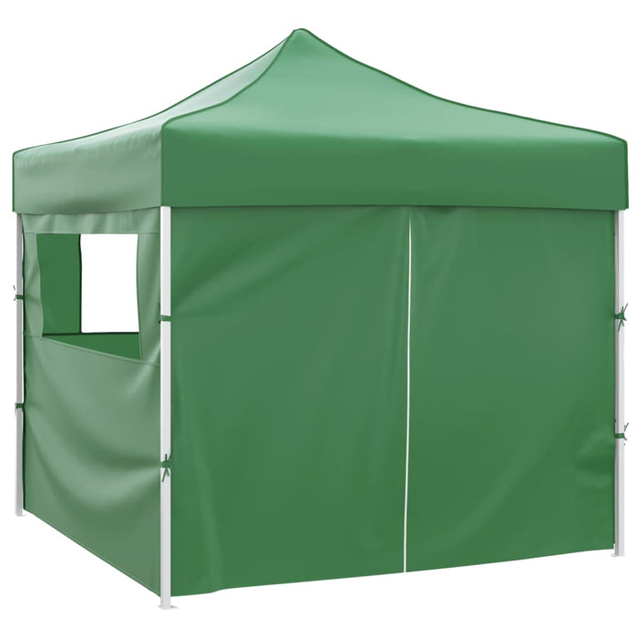 41468 vidaXL Green Foldable Tent 3 x 3 m with 4 Walls - WALTI WALTI