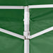 41468 vidaXL Green Foldable Tent 3 x 3 m with 4 Walls - WALTI WALTI