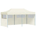 Cort de petrecere pliabil pop-up, crem, 3 x 6 m - WALTI WALTI