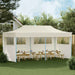 Cort de petrecere pliabil pop-up, crem, 3 x 6 m - WALTI WALTI
