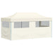 Cort de petrecere pliabil pop-up, crem, 3 x 6 m - WALTI WALTI