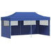 Cort de petrecere pliabil de tip pop-up, albastru, 3 x 6 m - WALTI WALTI