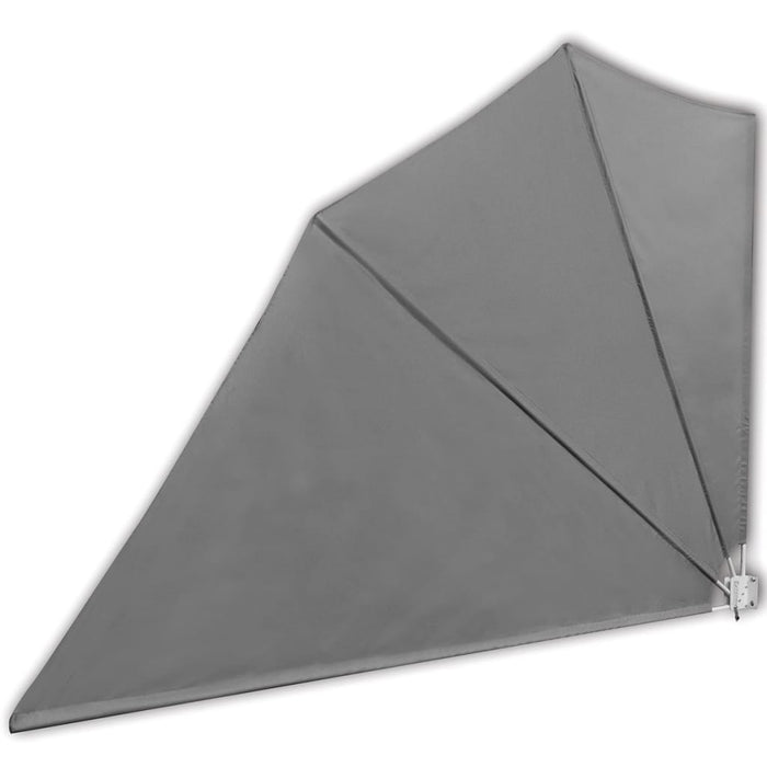 Copertină laterală pliabilă de balcon, gri, 160x240 cm - WALTI WALTI