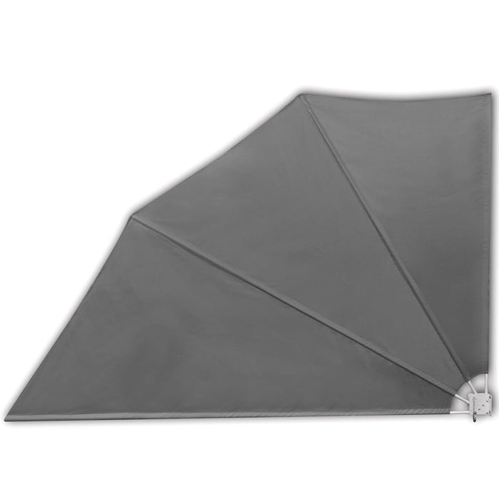 Copertină laterală pliabilă de balcon, gri, 160x240 cm - WALTI WALTI