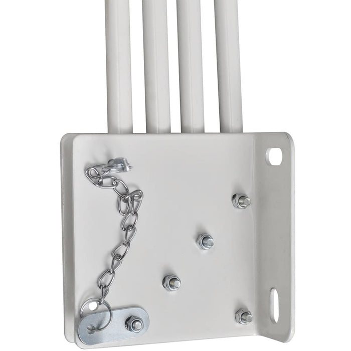 Copertină laterală pliabilă de balcon, cărămiziu, 210x210 cm - WALTI WALTI