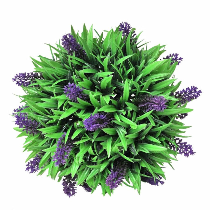 Set arbuști ornamentali artificiali bilă cu lavandă, 2 buc., 28 cm - WALTI WALTI