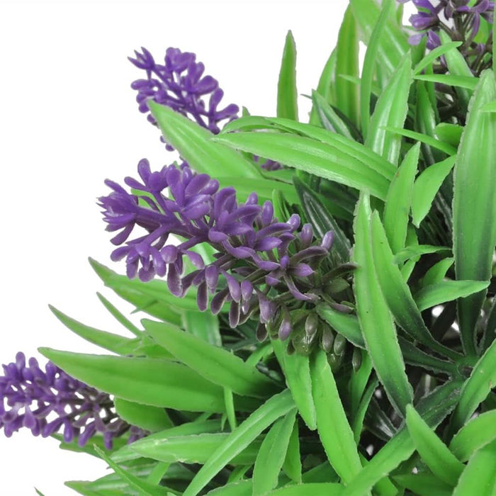 Set arbuști ornamentali artificiali bilă cu lavandă, 2 buc., 28 cm - WALTI WALTI