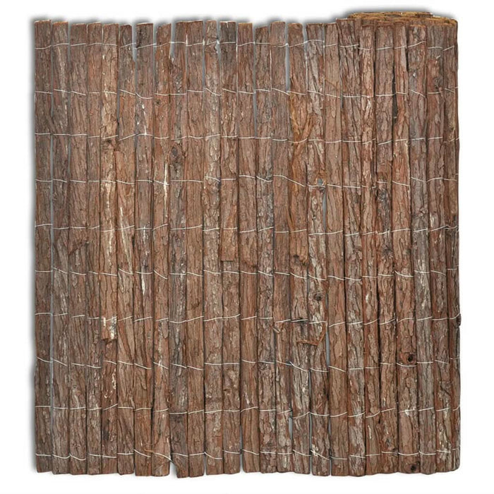 Gard din scoarță de copac, 400 x 100 cm - WALTI WALTI
