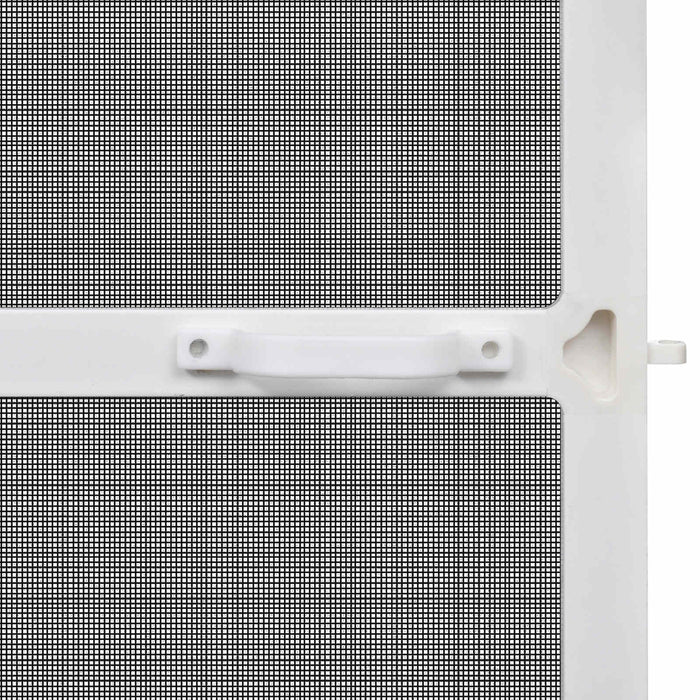 Ecran pentru Insecte cu Hinge Manual Alb și negru 120 x 240 cm WALTI