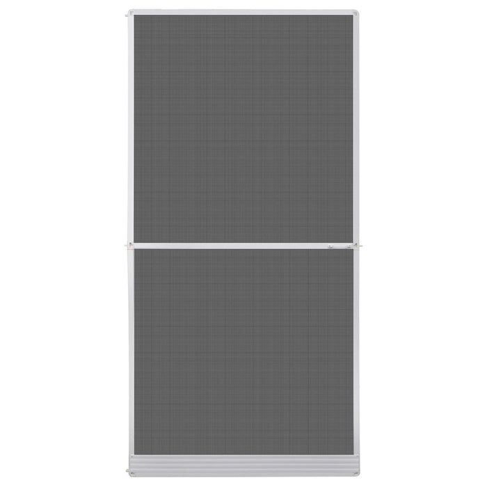 Ecran pentru Insecte cu Hinge Manual Alb și negru 120 x 240 cm WALTI