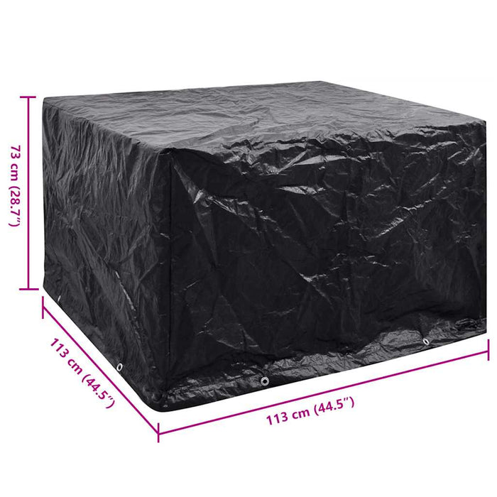 Husă mobilier grădină, 8 ocheți, 113x113x73 cm - WALTI WALTI
