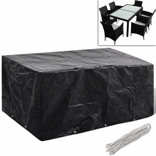 Husă mobilier grădină, 8 ocheți, 240x140x90 cm - WALTI WALTI