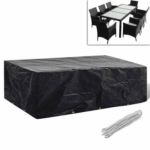 Husă mobilier grădină, 8 ocheți, 300x140x90 cm - WALTI WALTI