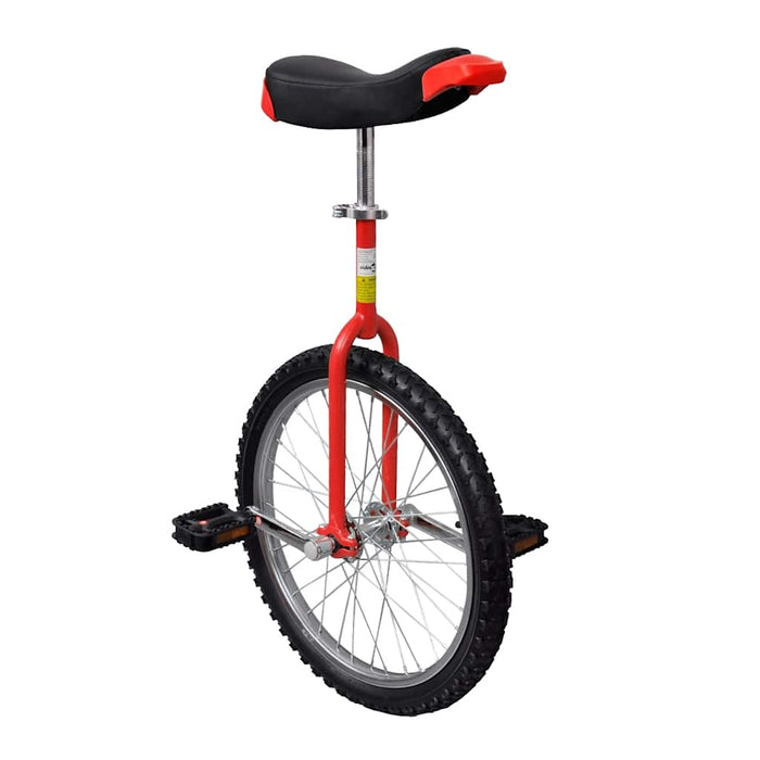Monociclu reglabil, roșu, 20" - WALTI WALTI