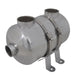 Schimbător de căldură pentru piscină 292 x 134 mm 28 kW - WALTI WALTI