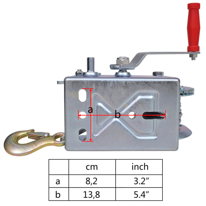 Troliu manual, 1130 kg - WALTI WALTI