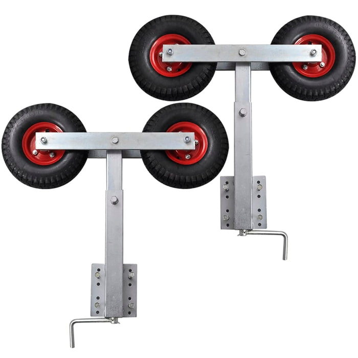 Set suport remorcă pentru barcă cu roți duble 2 buc. 59 - 84 cm - WALTI WALTI