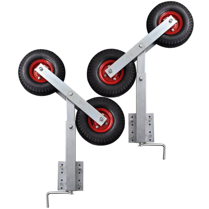 Set suport remorcă pentru barcă cu roți duble 2 buc. 59 - 84 cm - WALTI WALTI