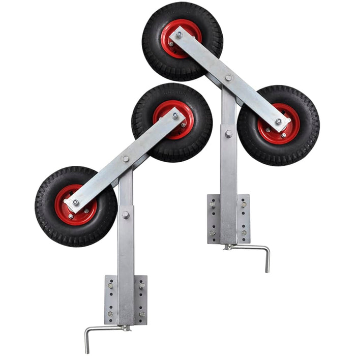 Set suport remorcă pentru barcă cu roți duble 2 buc. 59 - 84 cm - WALTI WALTI