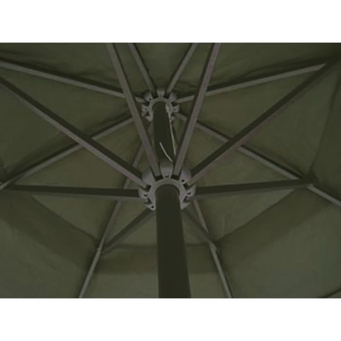 Umbrelă de soare de grădină din aluminiu, bază portabilă, verde - WALTI WALTI