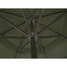 Umbrelă de soare de grădină din aluminiu, bază portabilă, verde - WALTI WALTI
