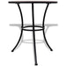 Set mobilier bistro, 3 piese, cărămiziu, plăci ceramice - WALTI WALTI