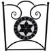 Set mobilier bistro, 3 piese, negru/alb, plăci ceramice - WALTI WALTI