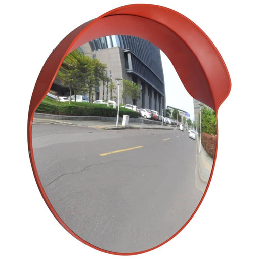 Oglindă de trafic convexă, portocaliu, 60 cm, plastic PC, de exterior - WALTI WALTI