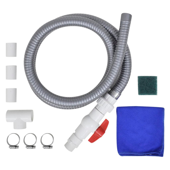 Fântână de piscină cascadă grădină, 45 x 30 x 60 cm,  oțel inoxidabil - WALTI WALTI