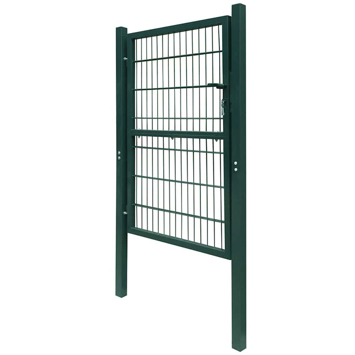 Poartă de gard 2D (simplă) verde 100x120 cm WALTI