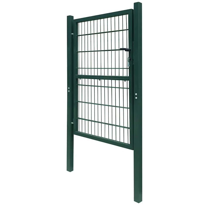 Poartă de gard 2D (simplă) verde 100x140 cm WALTI